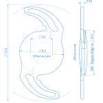 Medidas Lente intraocular Liberty trifocal tórico